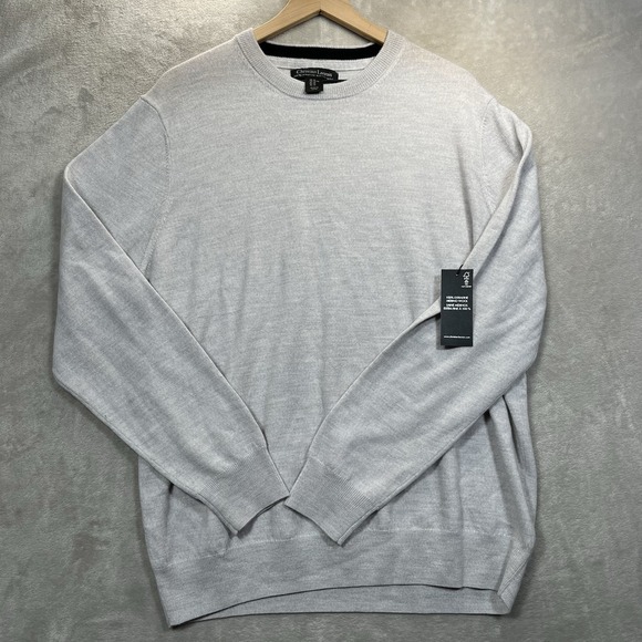 Christian Lacroix Other - Christian Lacroix Sweater XL Mens 100% Merino Wool Quiet‎ Luxury Minimalist NEW